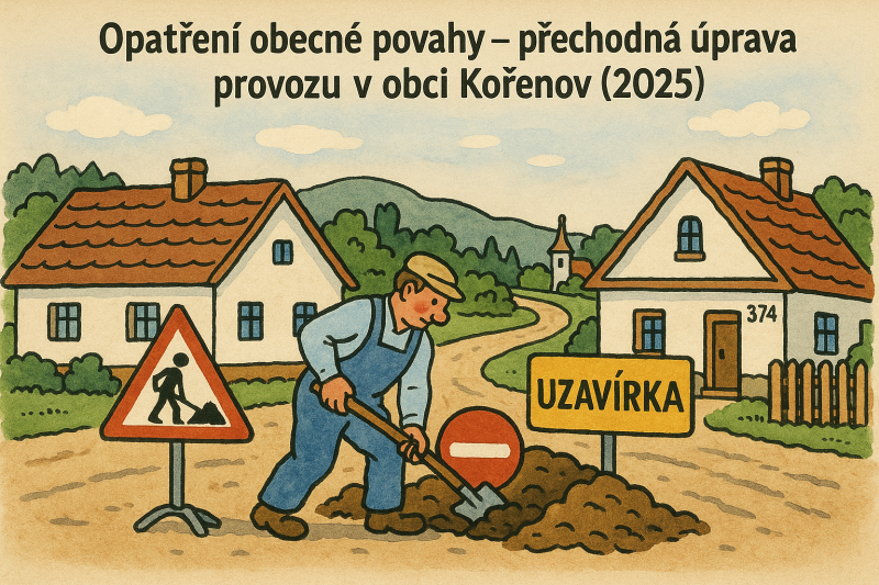 Ilustrační obrázek k aktualitě: Městský úřad Tanvald stanovuje přechodnou úp