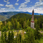 Kořenov, část obce Příchovice (rozhledna Štěpánka stojící na vrchu Hvězda, 959 m.n.m. bývá nazývána královnou Jizerských hor právem)